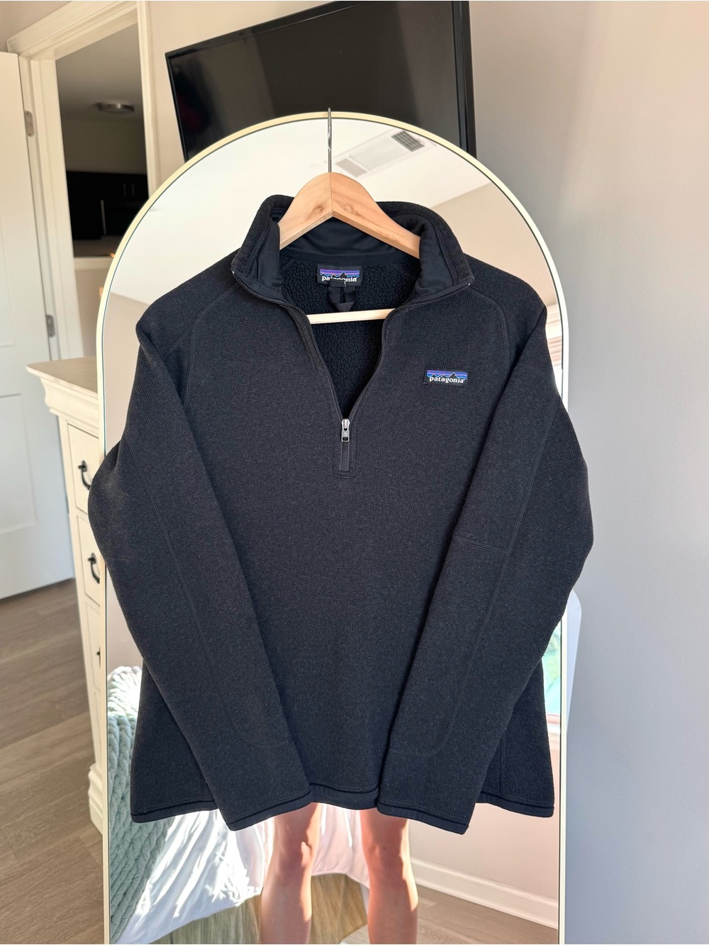 Patagonia Women’s Better Sweater 1/4 Zip Fleece in Black